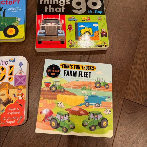 Set of 4 Truck / Tractors Books - Picture 3 of 6